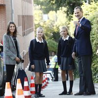 Una vuelta a clases un poco diferente: Leonor y Sofía se preparan para el gran día