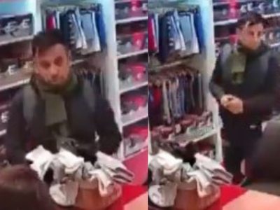 "Con todo respeto, vengo a robar": así asaltó una tienda de ropa interior
