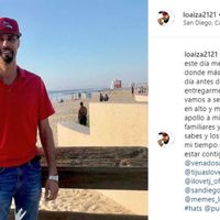 Esteban Loaiza se despide antes de su ingreso a prisión por tráfico de drogas
