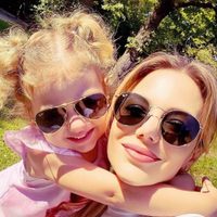 Material imperdible: Emma, la hija menor de Evangelina Anderson hizo de las suyas y encantó la web