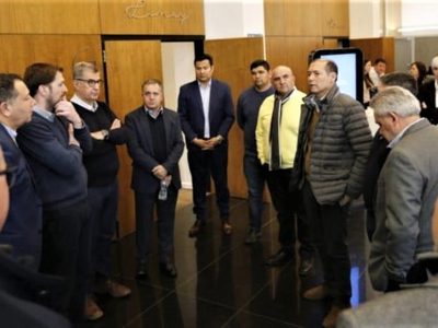 Con la mirada en Vaca Muerta, industriales metalúrgicos se reunieron con el Gobierno provincial