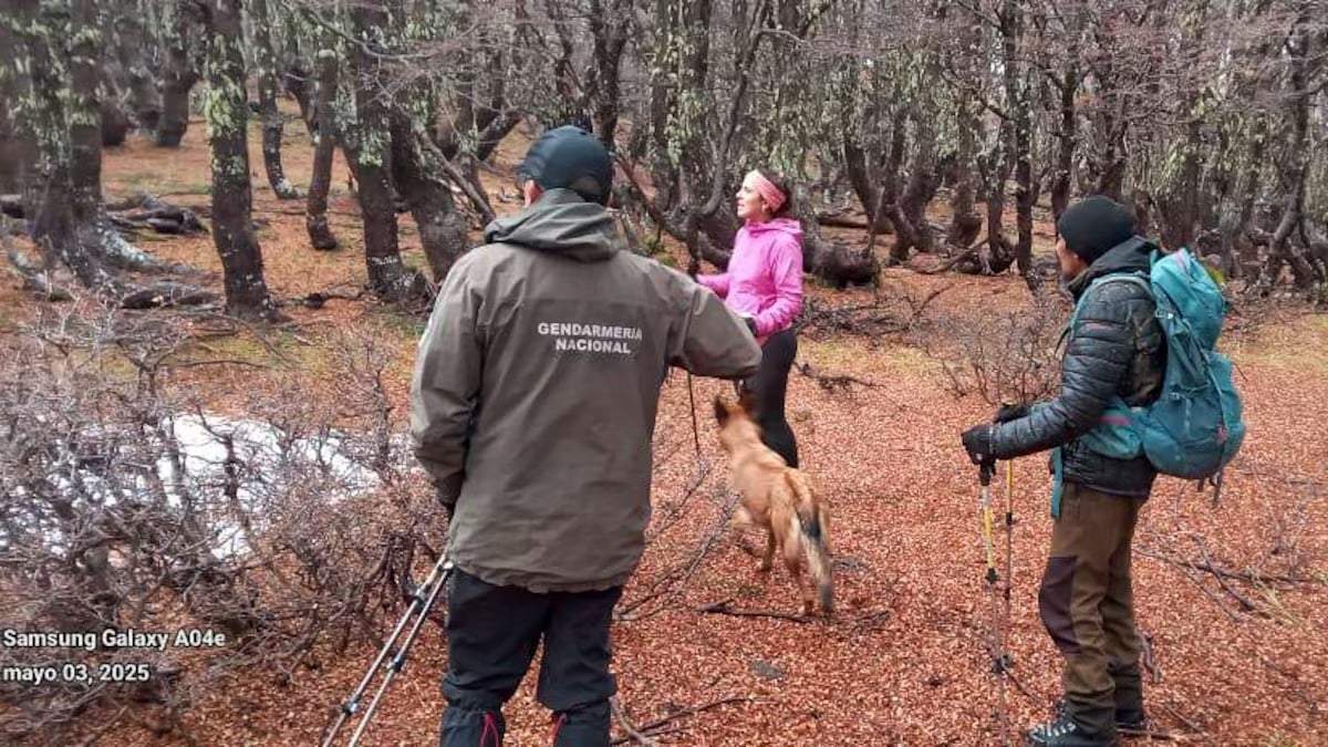 Fueron halladas las mujeres perdidas en El Bolsón. Fuente: (Infobae)