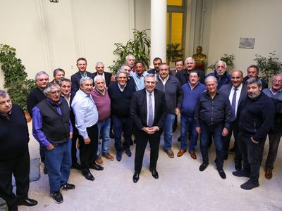 Fernández le solicitó a los sindicalistas "no hacer pedidos desmedidos"