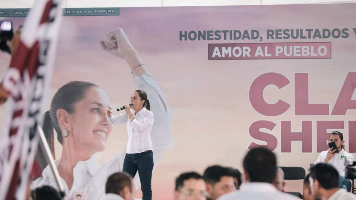 Claudia Sheinbaum Pardo en Veracruz