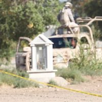A dos días de emboscada contra agentes policíacos aparece manta contra elementos de Mexicali