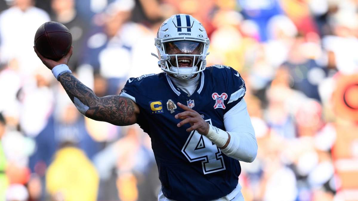 Dak Prescott, quarterback de los Cowboys de Dallas