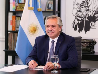 Alberto Fernández expuso en Davos: "No hay más lugar para ajustes irresponsables"