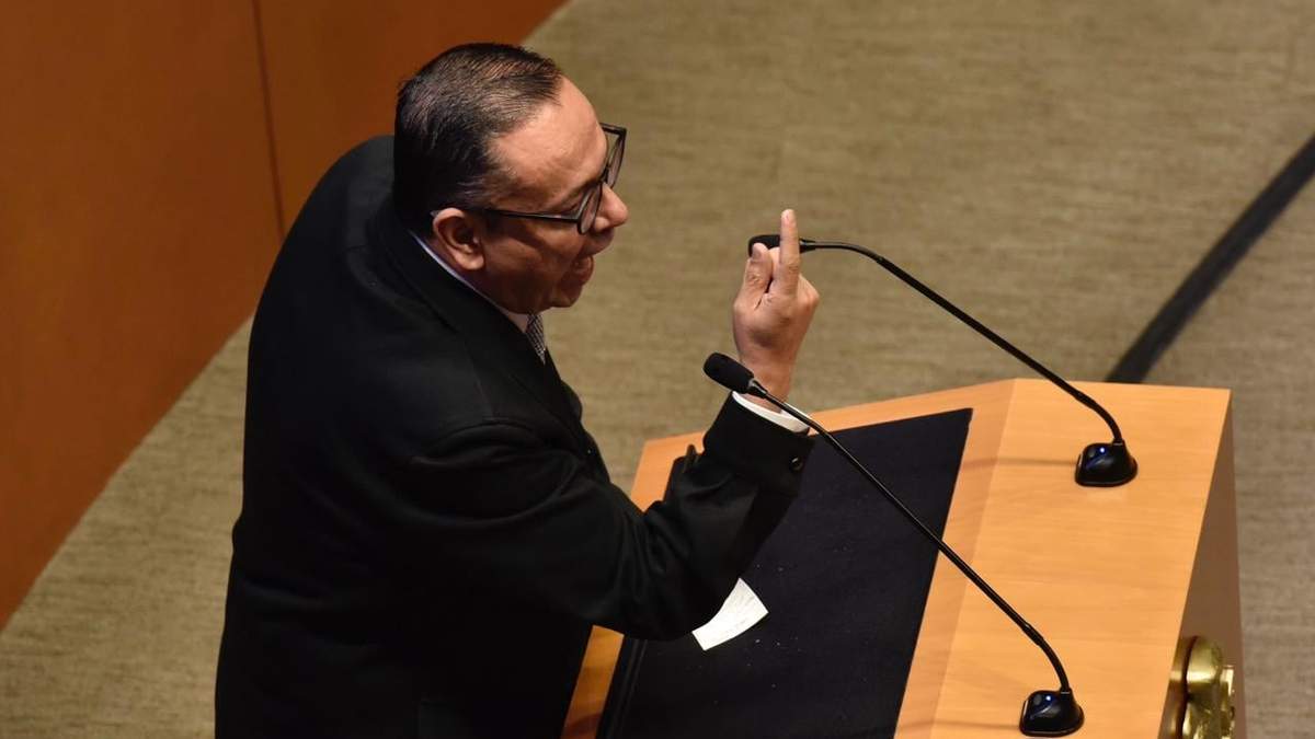 El senador Germán Martínez Cázares