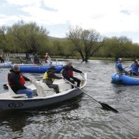 Omar Gutiérrez encabezó la apertura de la temporada de pesca deportiva en la provincia