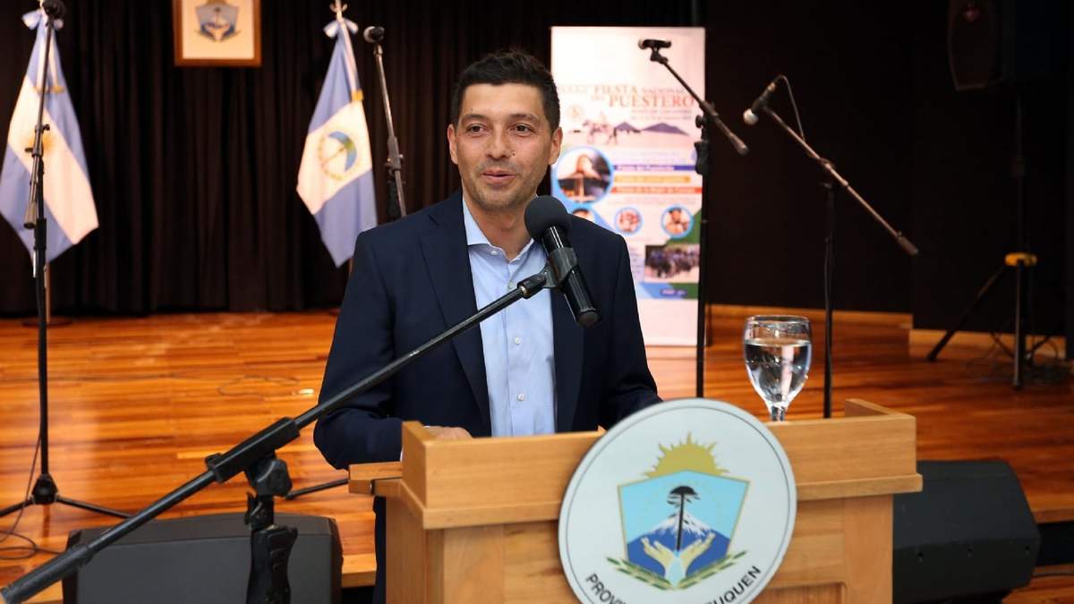 Marcos Koopmann, vicegobernador de Neuquén. Fuente: (Twitter)