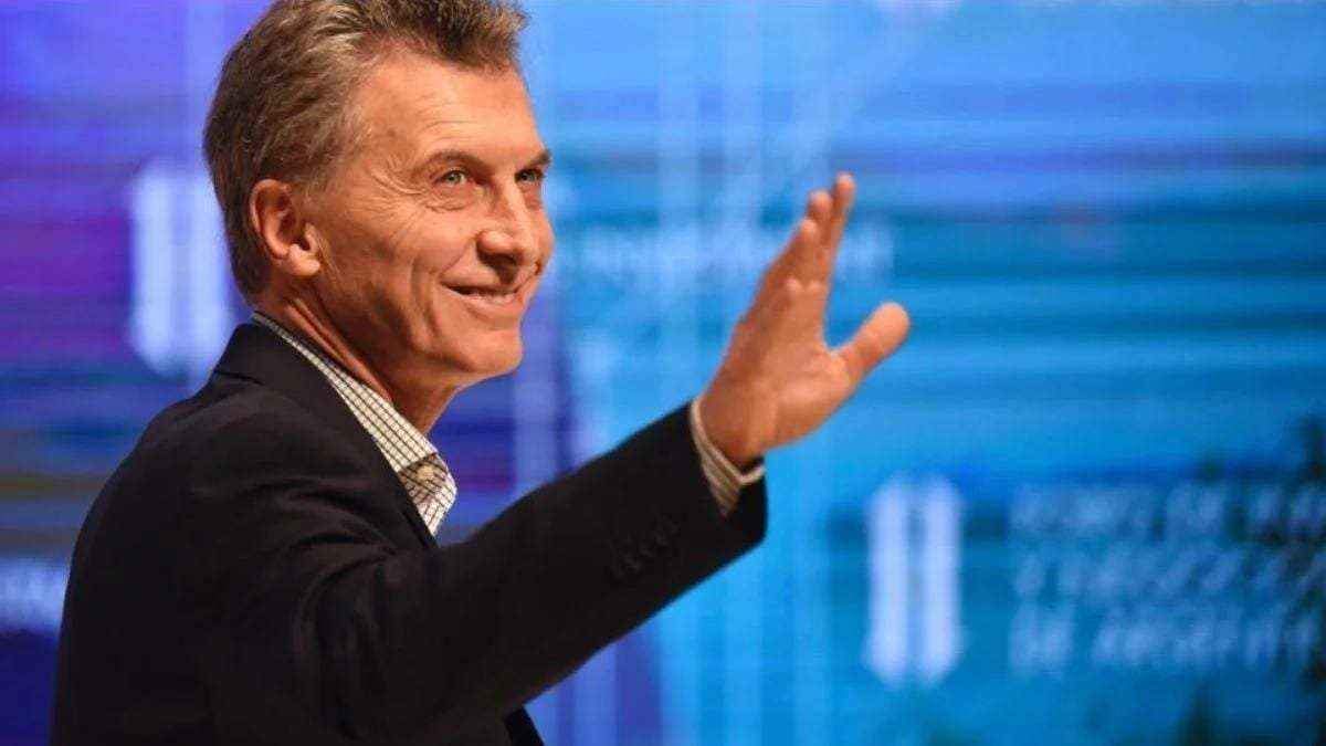 Mauricio Macri, presidente de la Fundación FIFA. Fuente: (Twitter)