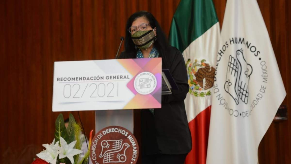 Nashieli Ramírez, titular de la Comisión de Derechos Humanos de la Ciudad de México (CDHCM)