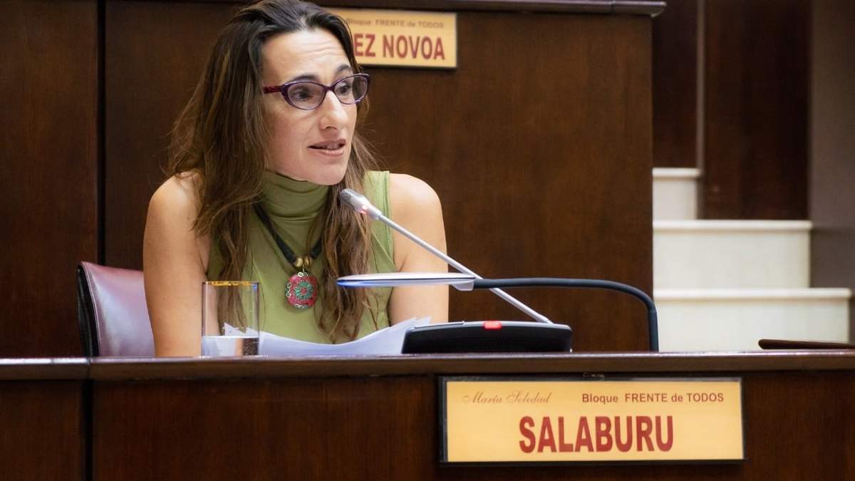 La diputada provincial Soledad Salaburu. Fuente (Prensa Soledad Salaburu).