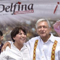 Delfina Gómez compara a AMLO con Hidalgo, Morelos, Juárez, Madero y Cárdenas