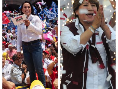 Así cerraron campañas las candidatas en Edomex
