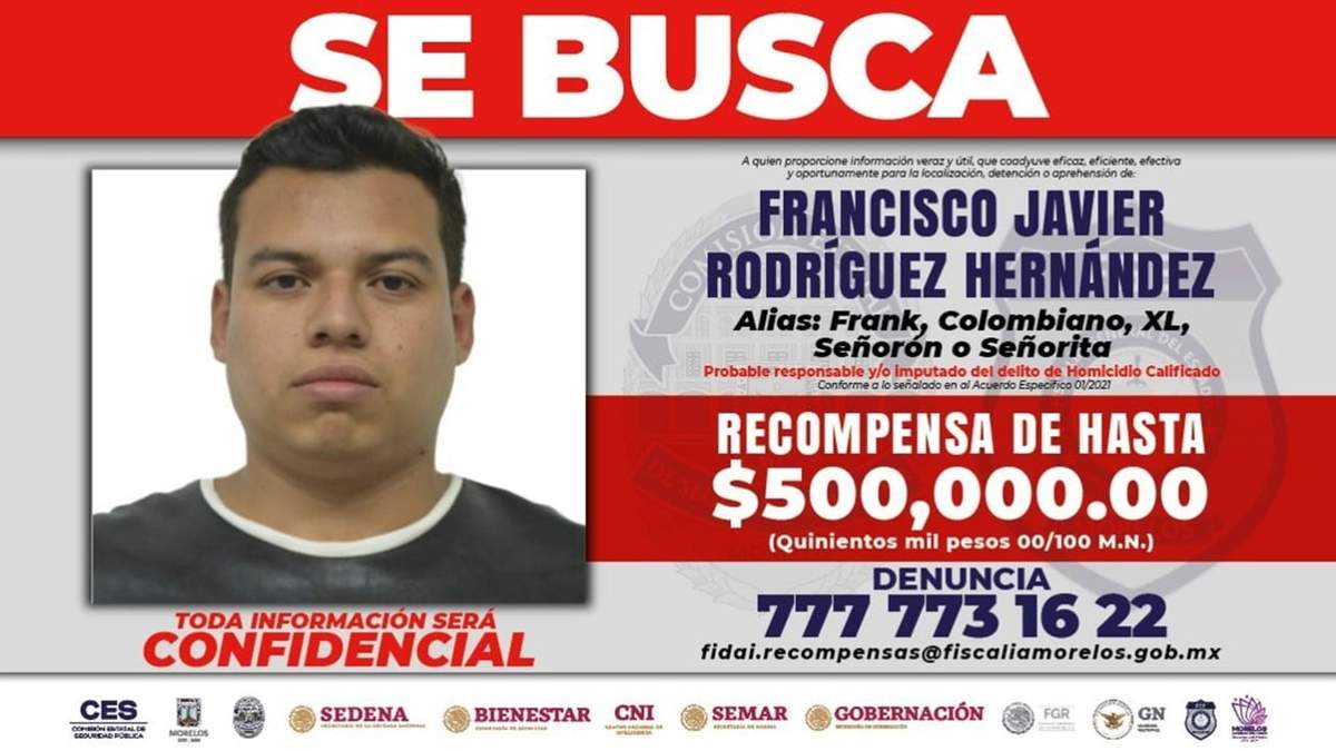 También usa los apodos de ‘El “Frank', ‘Colombiano’ y  ‘XL'