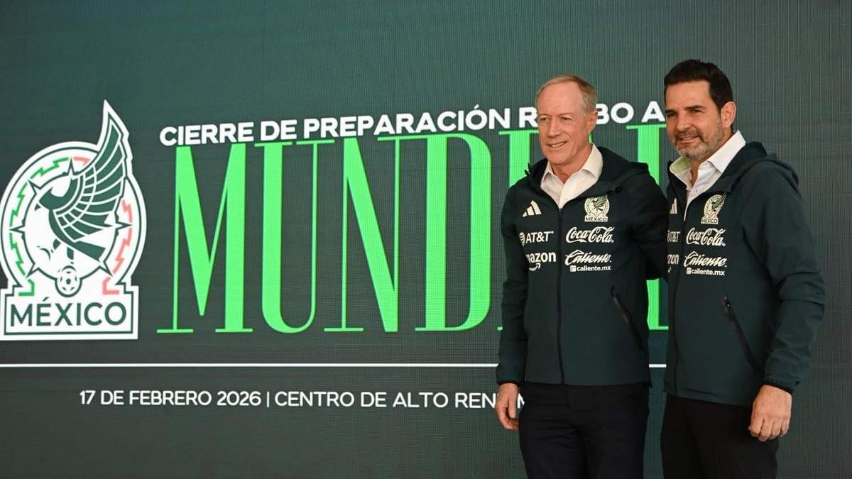 Ivar Sisniega y Duilio Davino, presidente ejecutivo y director deportivo de la Federación Mexicana de Futbol