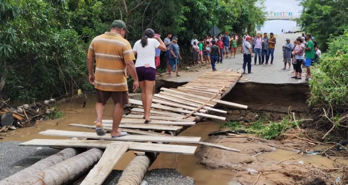 La población de Carrizal de Cinta Larga quedó incomunicada
