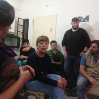Andrés Blanco realizó una asamblea con vecinos y trabajadores de Centenario