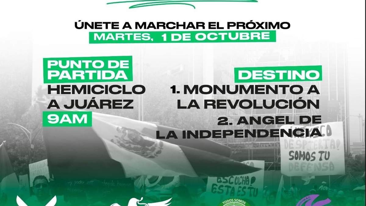 La marcha forma parte de las actividades que desde el 19 de agosto pasado han realizado los trabajadores del PJF en contra de la reforma judicial que prevé la elección por voto popular de juzgadores.