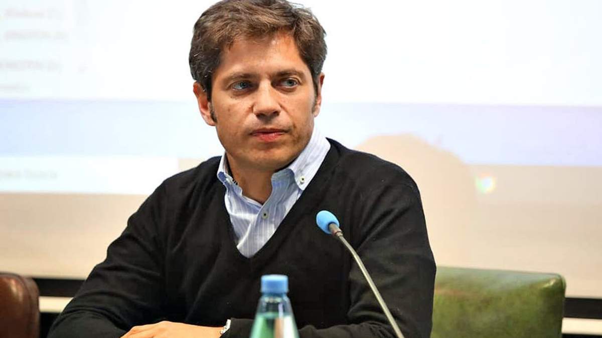 Axel Kicillof, gobernador bonaerense. Fuente: (Twitter)