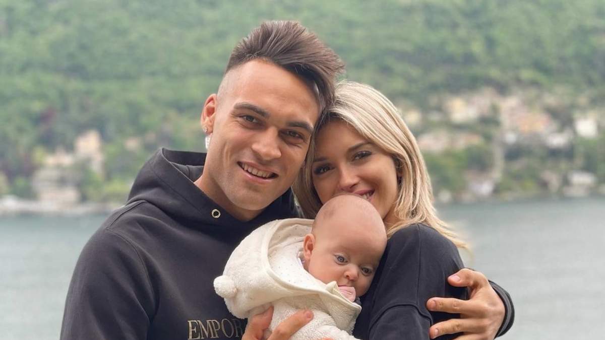 Lautaro Martínez y Agustina Gandolfo. Fuente: (Instagram)