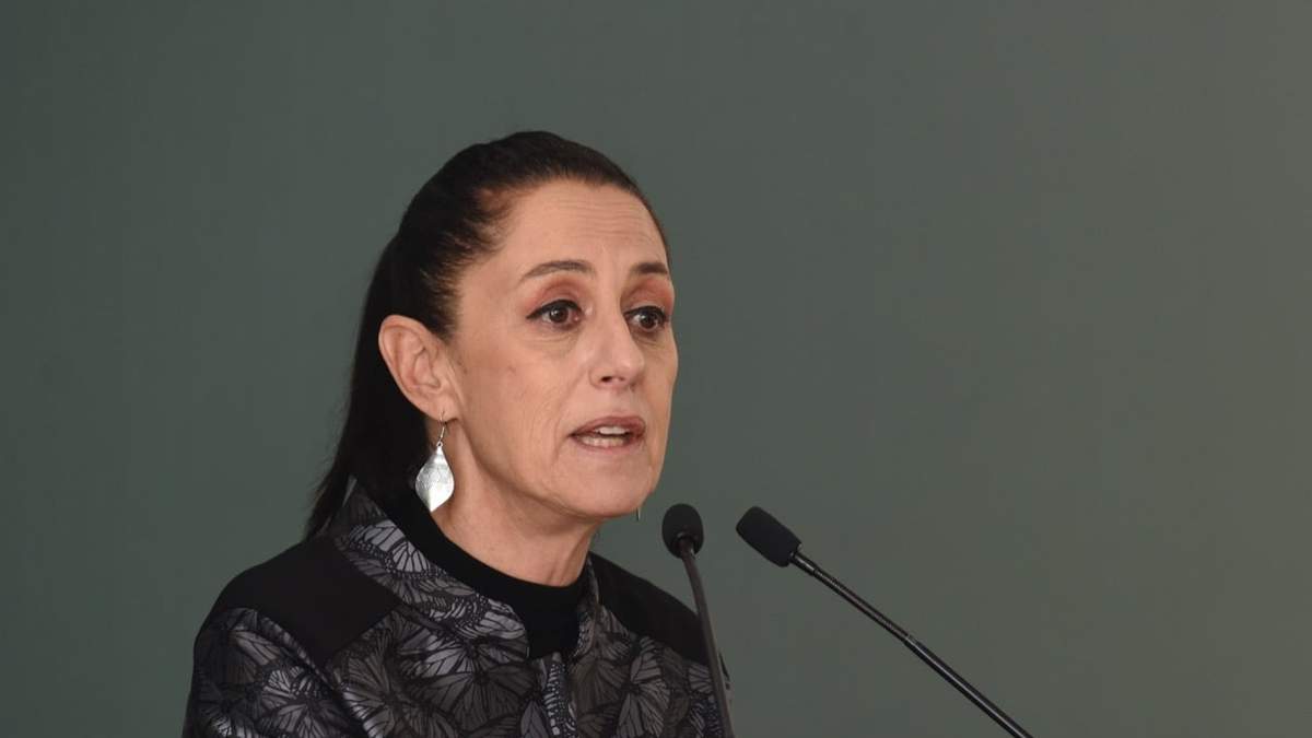 La jefa capitalina Claudia Sheinbaum