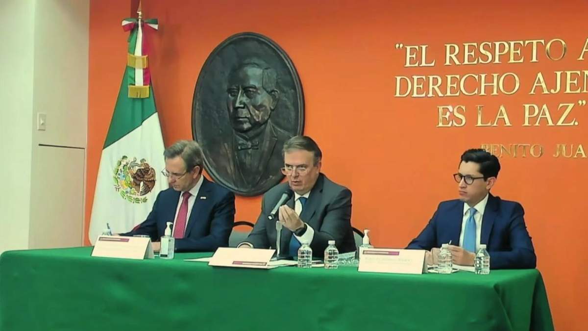 Conferencia de Ebrard desde Washington