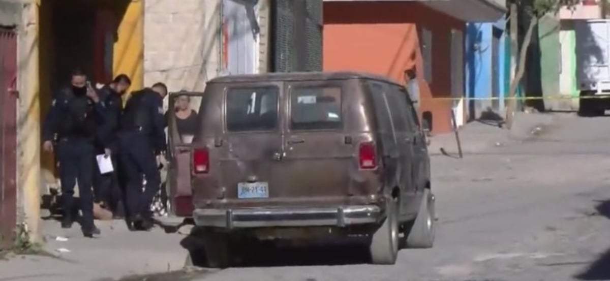 El presunto atacante iba abordo de una camioneta