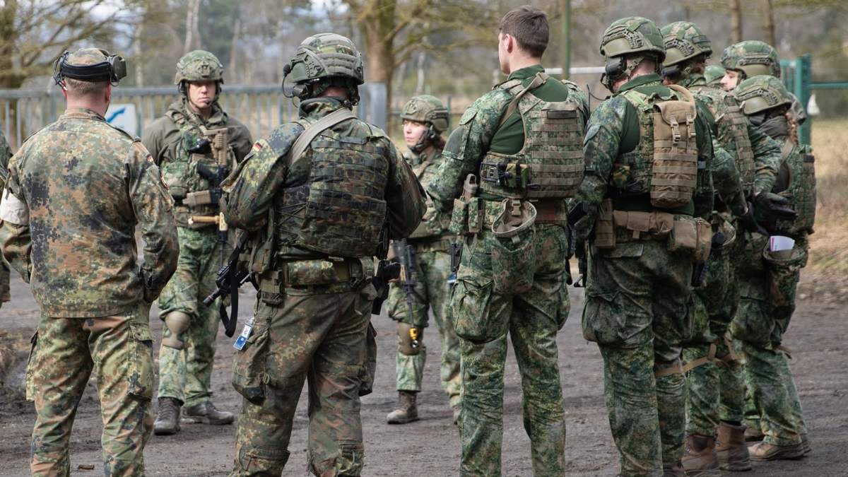 Soldados del Ejército alemán