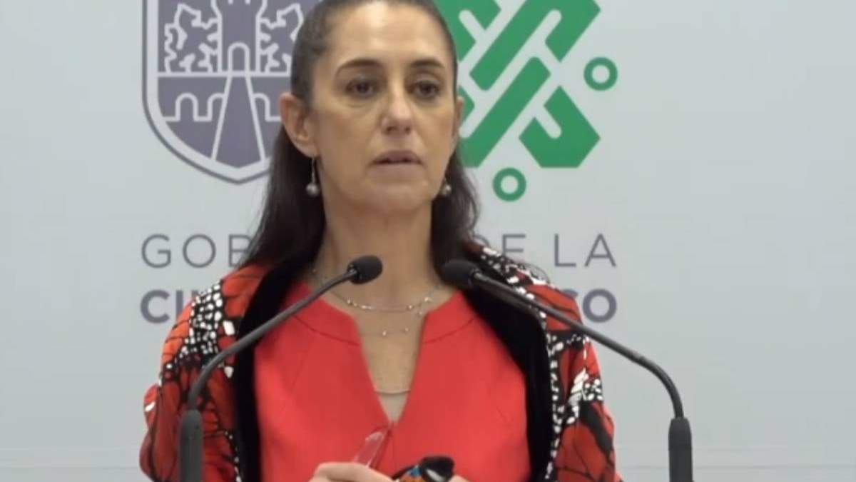 La jefa de Gobierno capitalino, Claudia Sheinbaum
