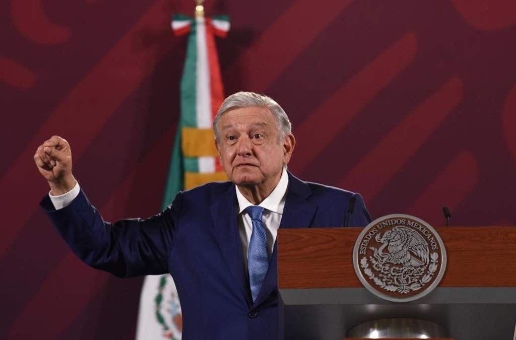 El presidente Andrés Manuel López Obrador en la mañanera