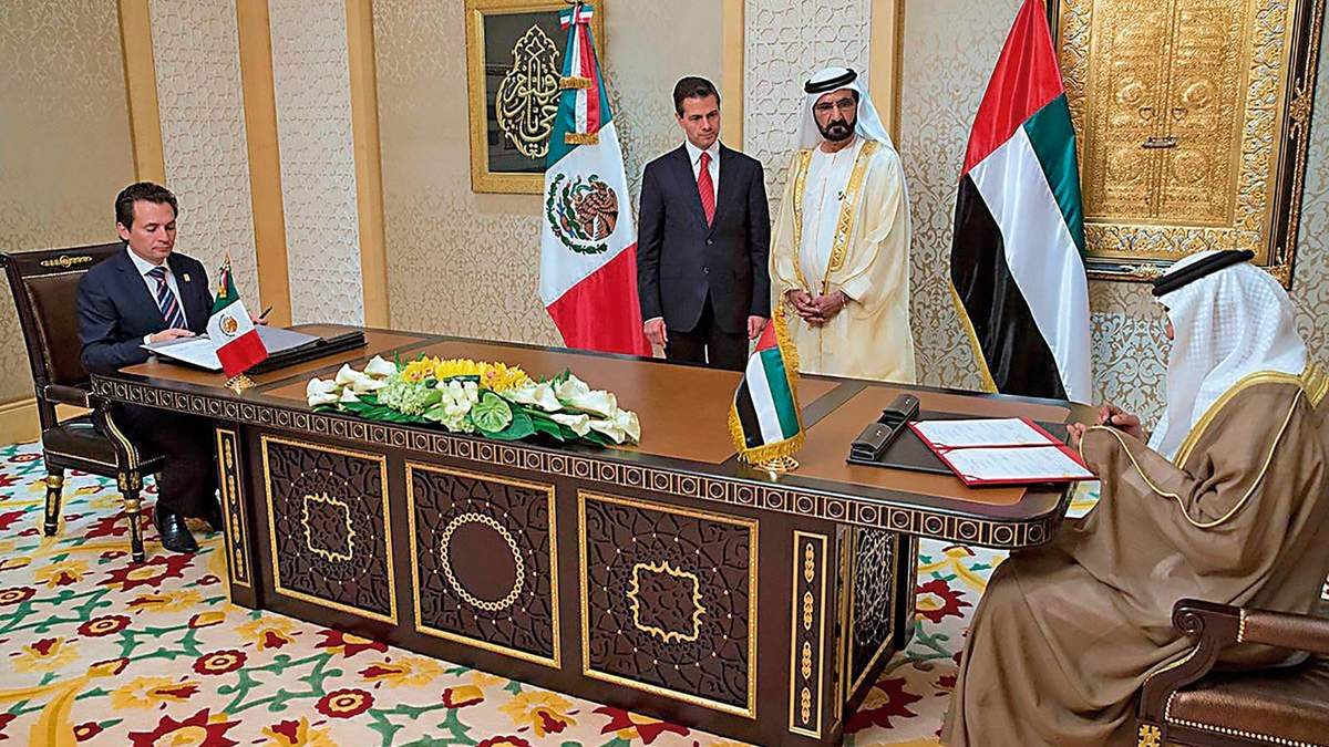 El viaje oficial a Dubai