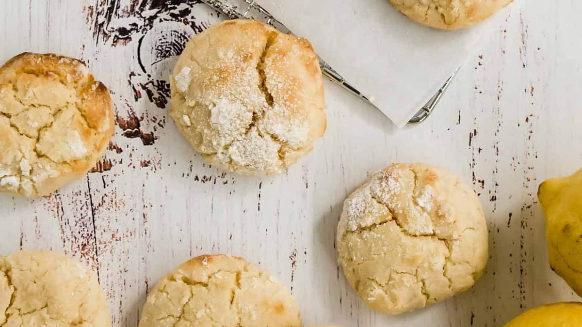 Galletitas de limón. Fuente: (Instagram)
