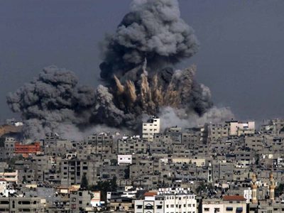 La Franja de Gaza: asediada por el coronavirus y los ataques aéreos de Israel