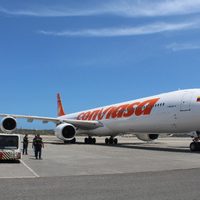 El primer vuelo internacional en el AIFA aterrizó procedente de Venezuela (Video)