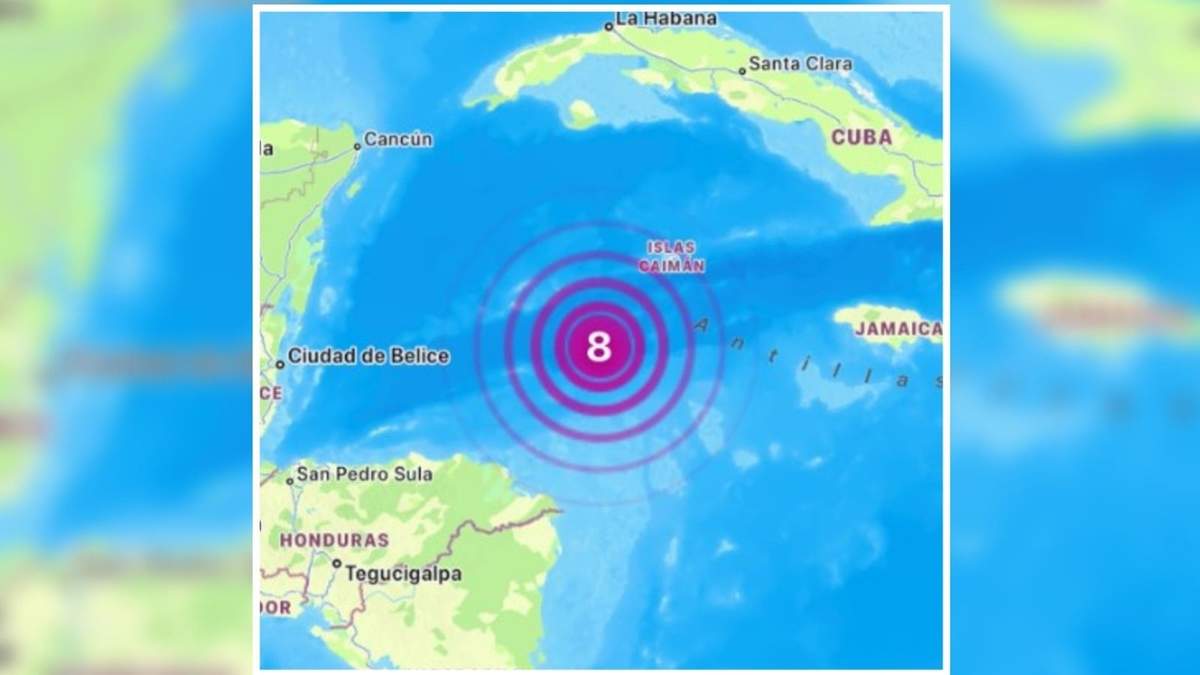 Descartan alerta de tsunami en Quintana Roo tras registrarse sismo en las Islas Caimán