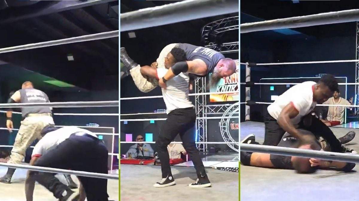 Hijo del excampeón de la UFC Rampage Jackson golpea a luchador hasta dejarlo inconsciente