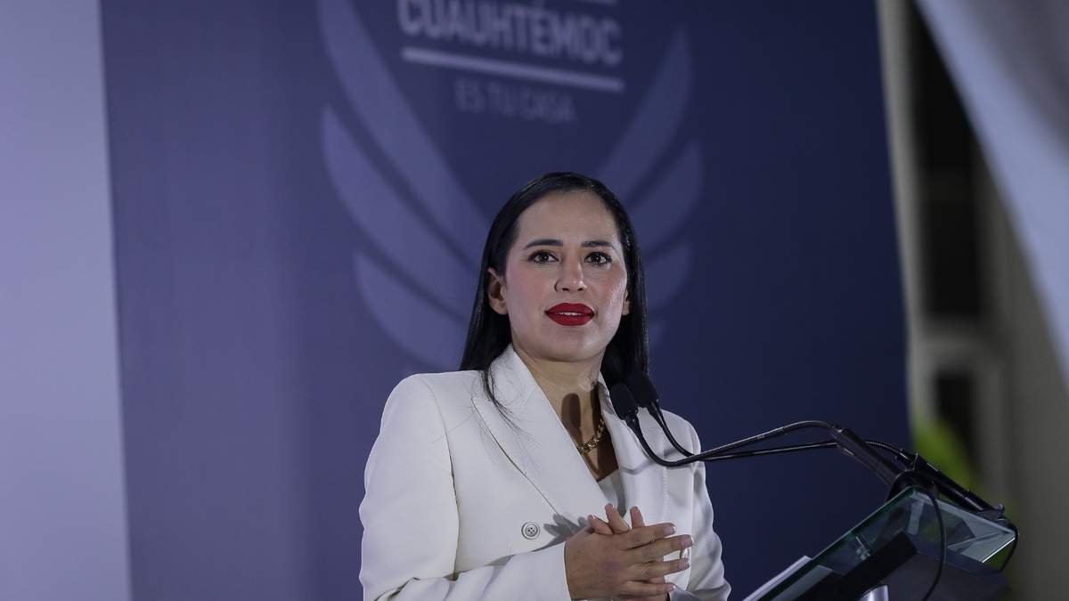 Sandra Cuevas, alcaldesa de Cuauhtémoc