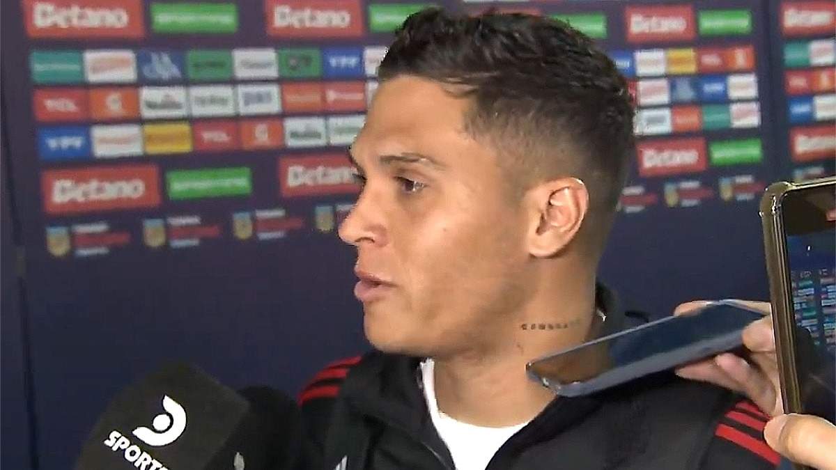 Quintero se enojó con un periodista.