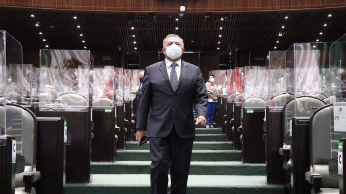 El diputado morenista Saúl Huerta
