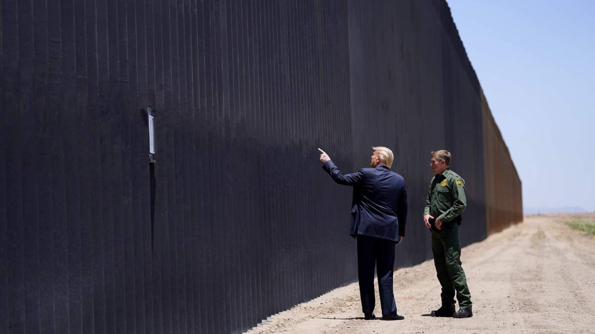 El asunto del muro fronterizo es clave en el discurso de Donald Trump. Fuente: (Twitter)