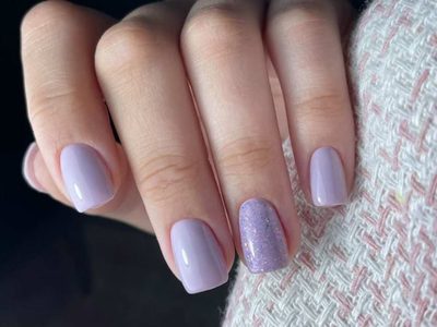 Manicura leche lavanda: el color suave pero canchero de Nail Art que va con cualquier estilo