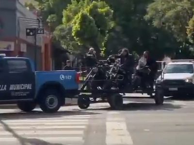Guerra de motociclistas en La Plata: 13 demorados, 3 heridos y armas incautadas