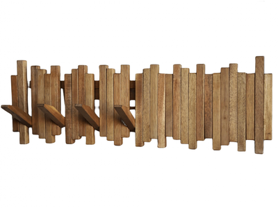 Nunca más tires los retazos de madera: creá este perchero de estilo nórdico en pocos minutos