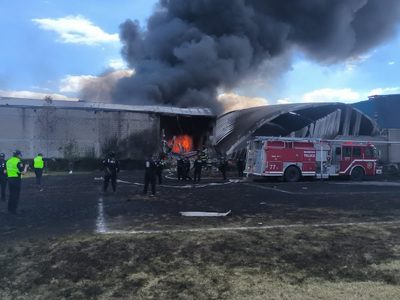 FGR investiga desplome de avioneta en Toluca