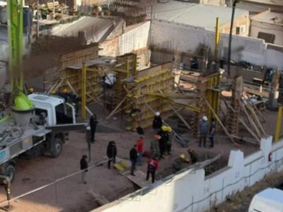 Un arquitecto cayó en una obra en construcción en Neuquén y permanece internado bajo observación