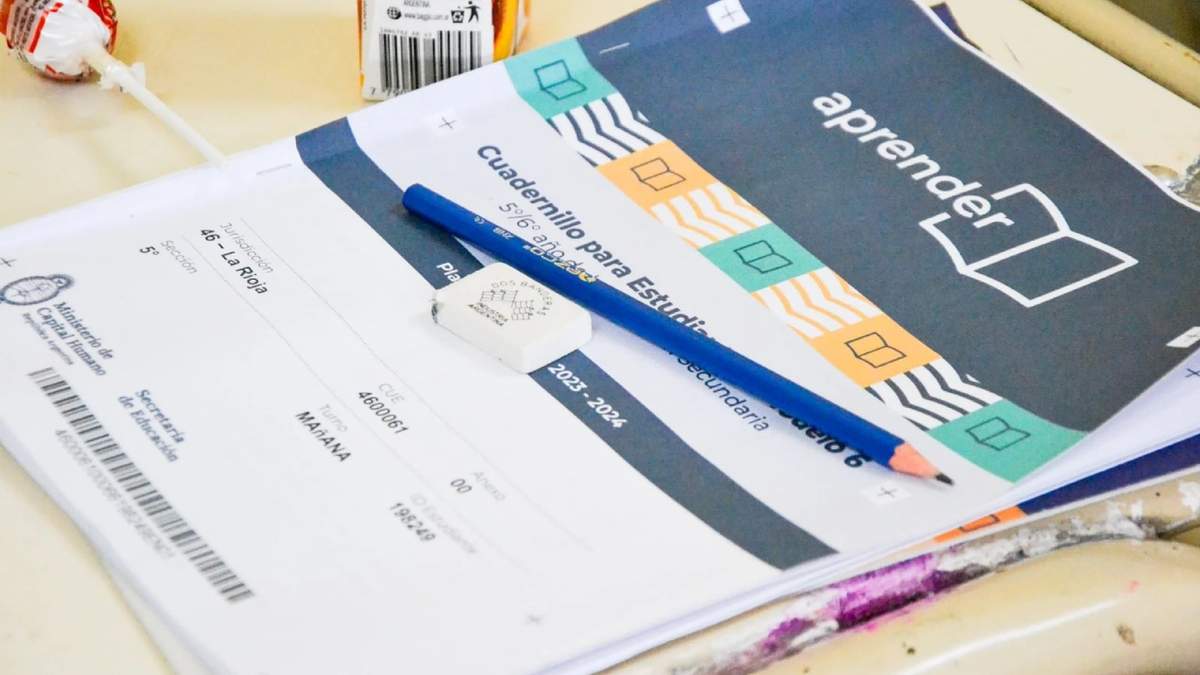 La prueba Aprender se realiza cada año. Fuente: (X)