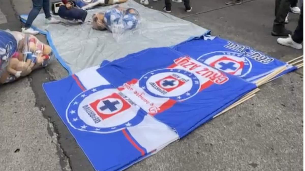 Los momentos previos al partido