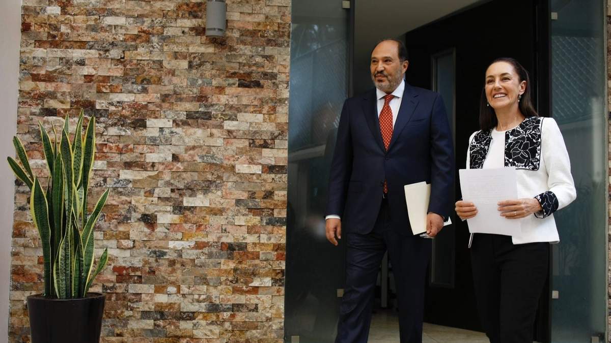 Lázaro Cárdenas Batel y Claudia Sheinbaum